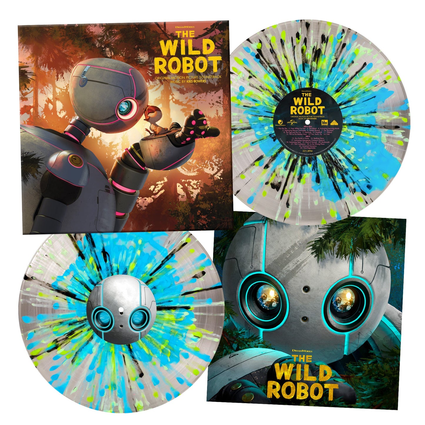 The Wild Robot (Original Motion Picture Soundtrack Music)-Kris Bowers Vinyl-Helix Sounds