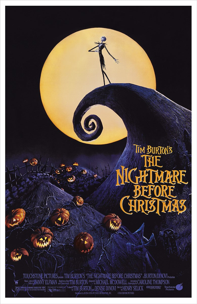The Nightmare Before Christmas (11" x 17") [Poster]-Helix Sounds