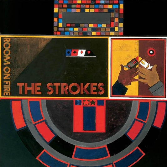 The Strokes - Room On Fire (12" x 12") [Poster]-Helix Sounds