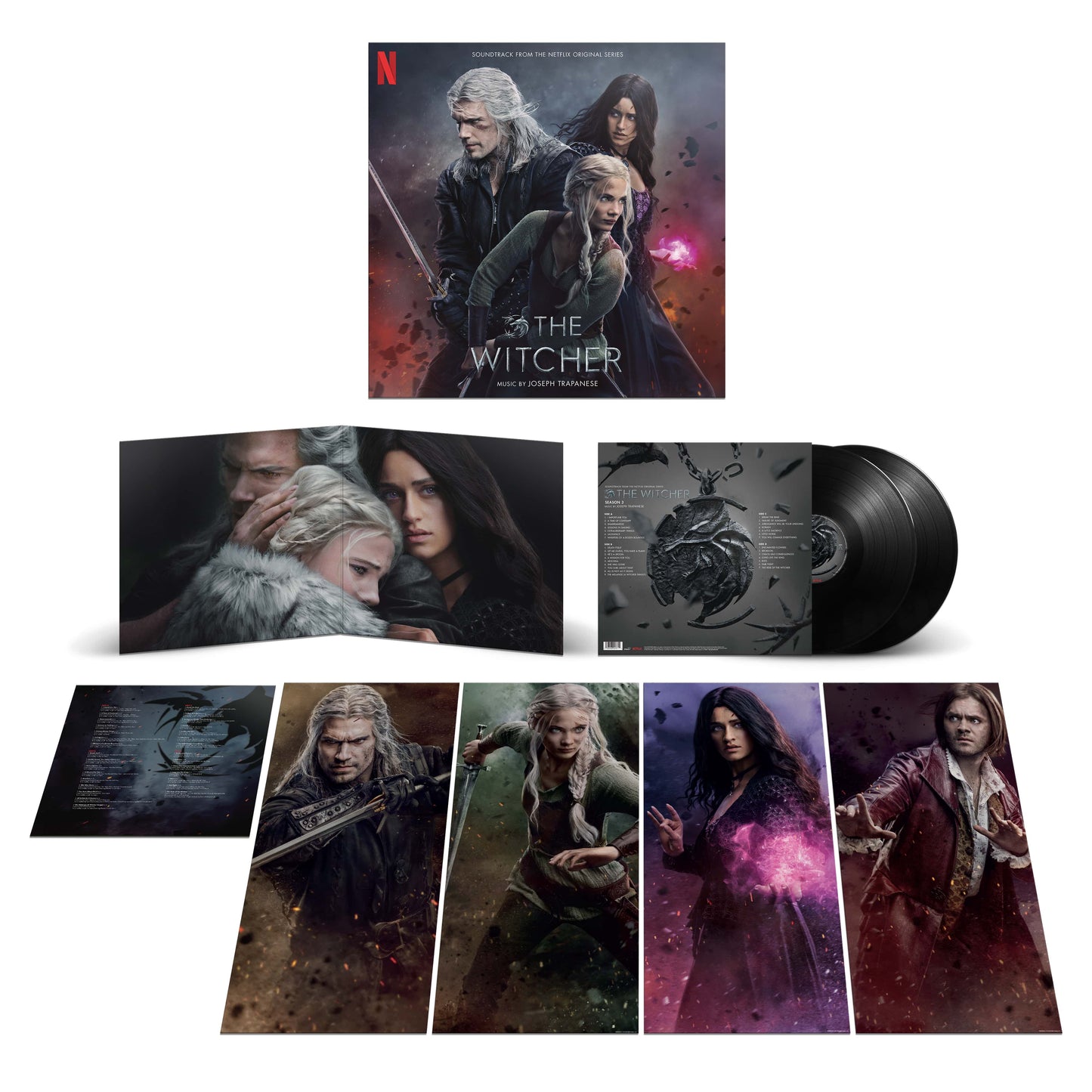 SNY-19658824371 - Joseph Trapanese - The Witcher: Season 3 (Soundtrack from the Netflix Original Series)