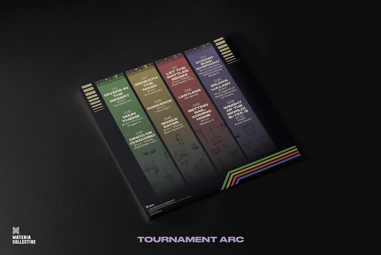 Tournament Arc-Tournament Arc on Black Vinyl-Helix Sounds