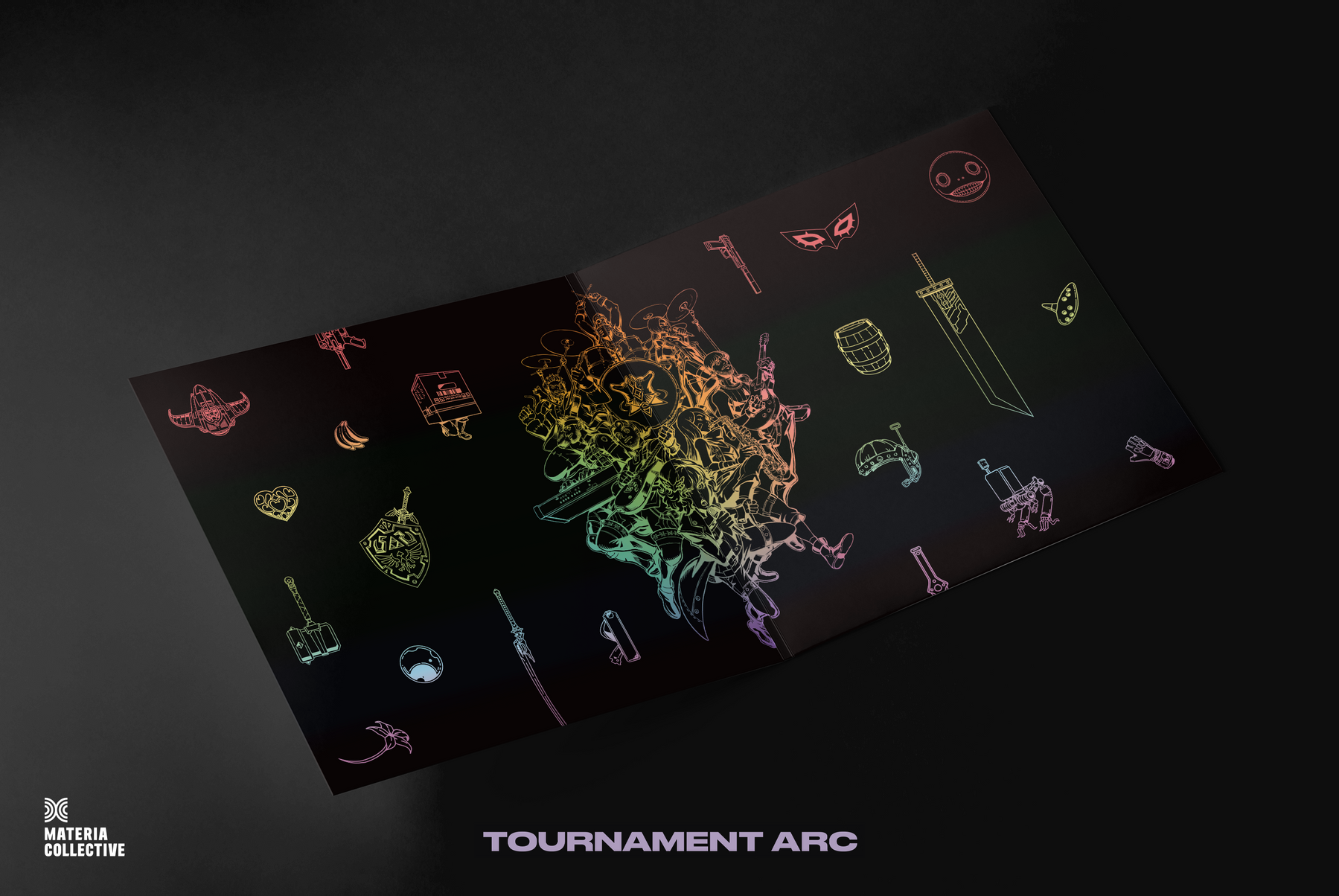 Tournament Arc-Tournament Arc on Black Vinyl-Helix Sounds