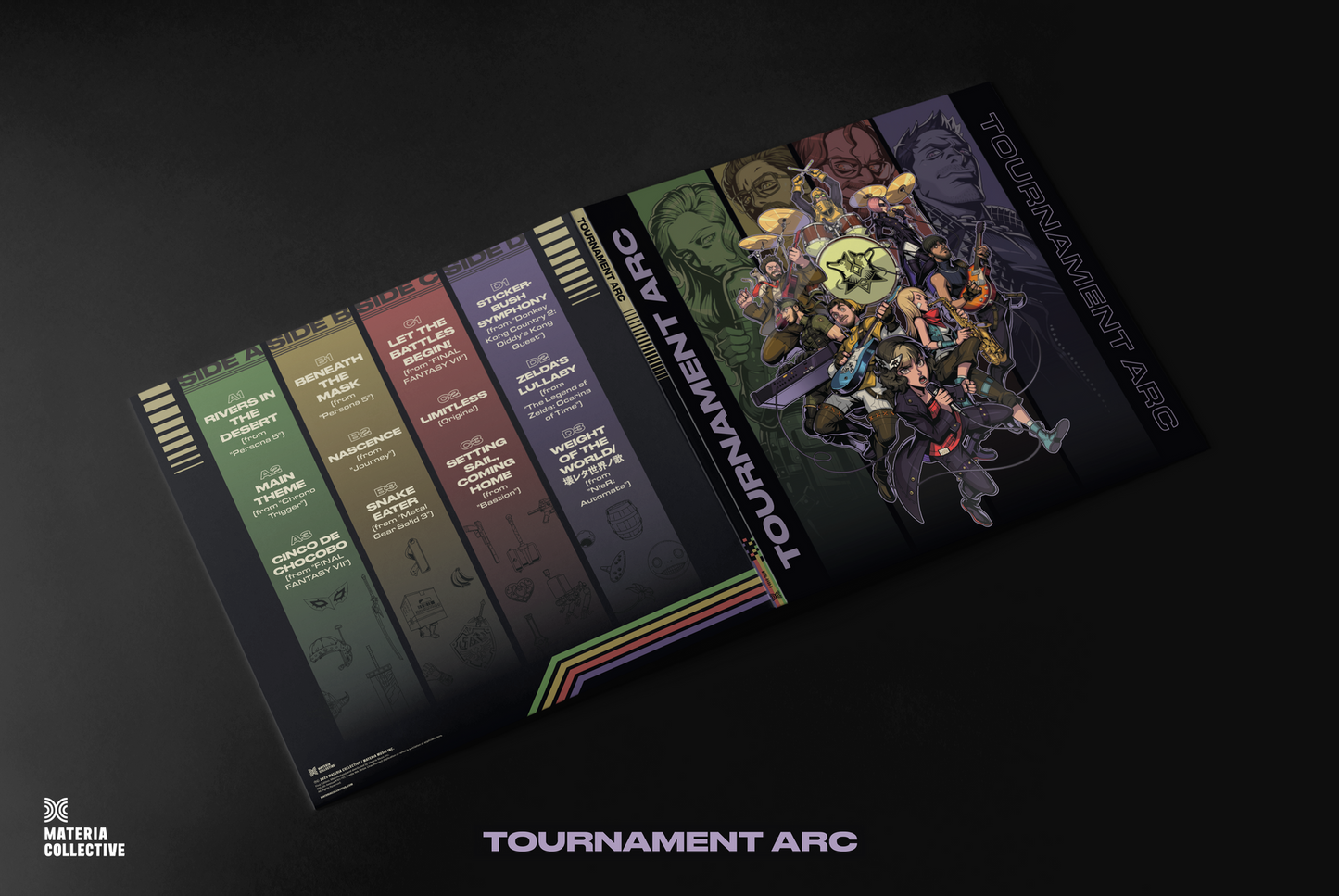 Tournament Arc-Tournament Arc on Black Vinyl-Helix Sounds