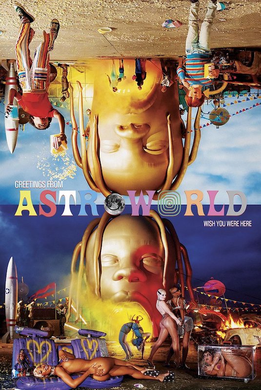 Travis Scott - Astroworld [Poster]-Helix Sounds