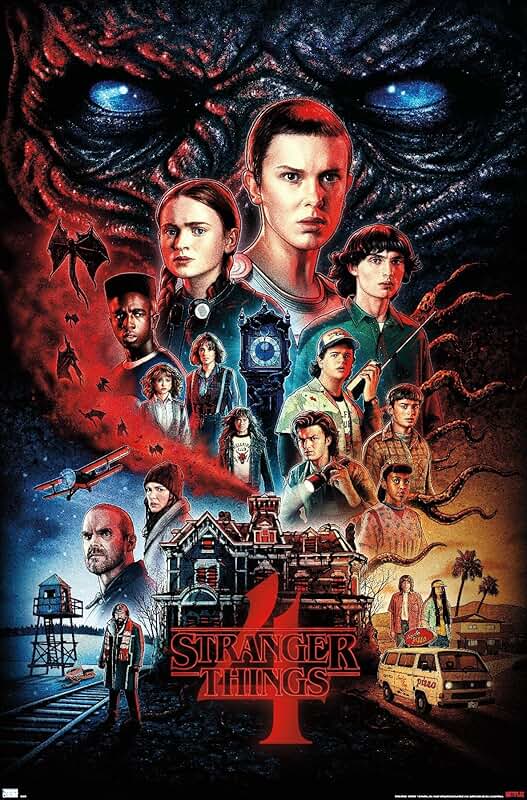Stranger Things Season 4 [Poster]-Helix Sounds