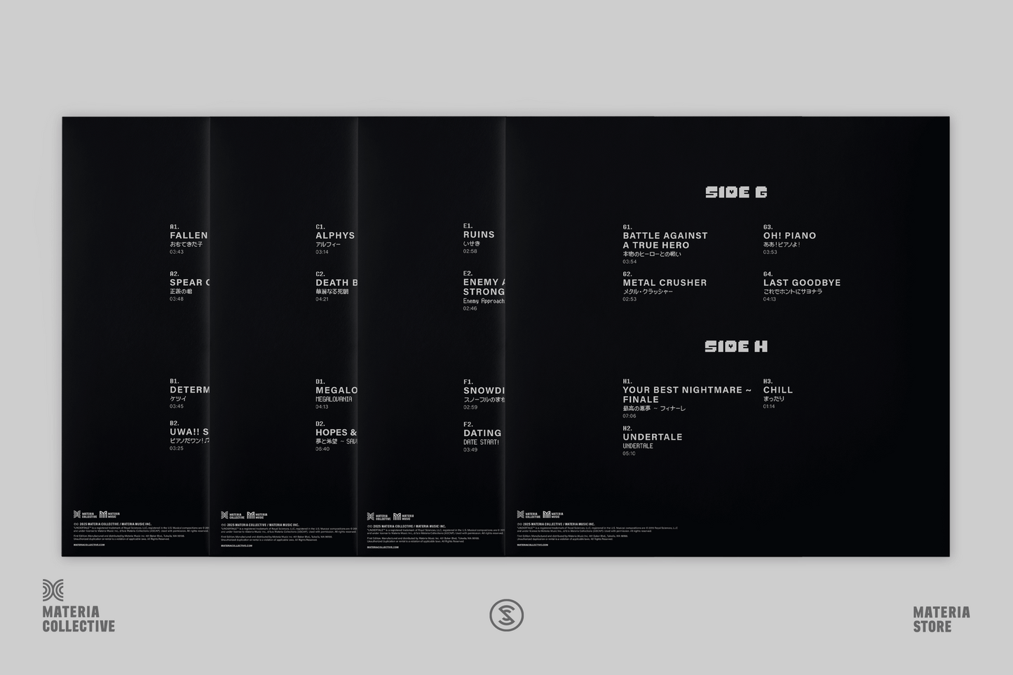 UNDERTALE Piano Collections [Box Set]
