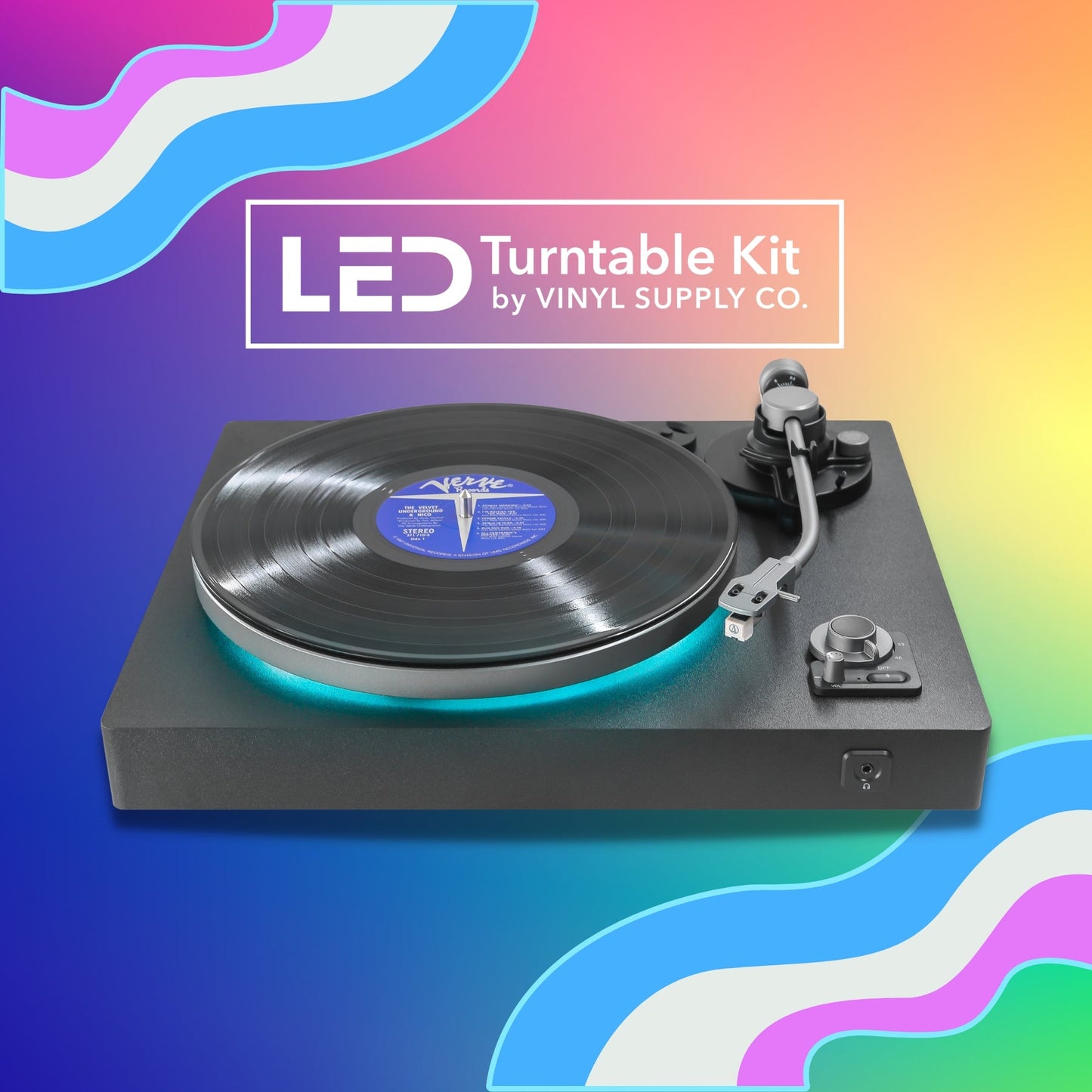 LED Turntable Kit-Vinyl Supply Co.-Helix Sounds