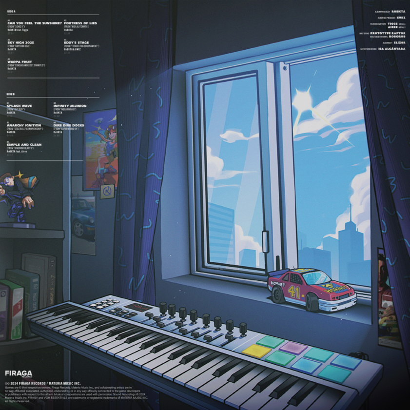 VGM Essentials: RoBKTA -ZeroTen--RobKTA on Black Vinyl-Helix Sounds