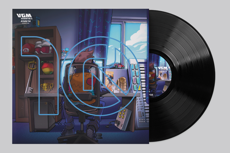 VGM Essentials: RoBKTA -ZeroTen--RobKTA on Black Vinyl-Helix Sounds