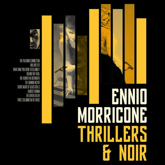 Thrillers and Noir-Ennio Morricone on Clear Yellow Vinyl-Helix Sounds