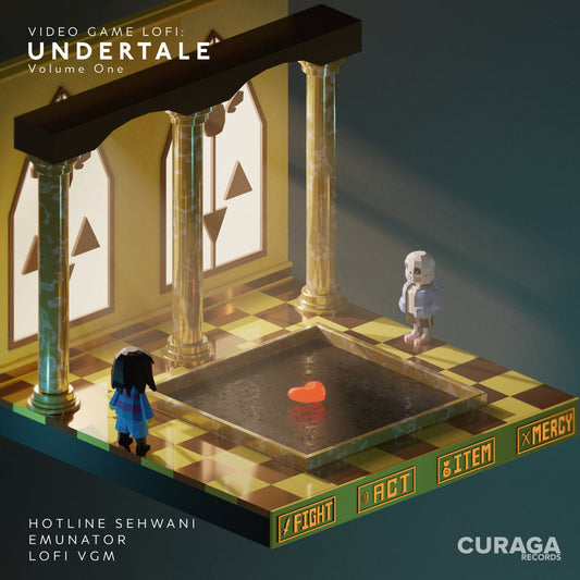 Video Game LoFi: Undertale Vol. 1-Emunator & Hotline Sehwani Vinyl-Helix Sounds