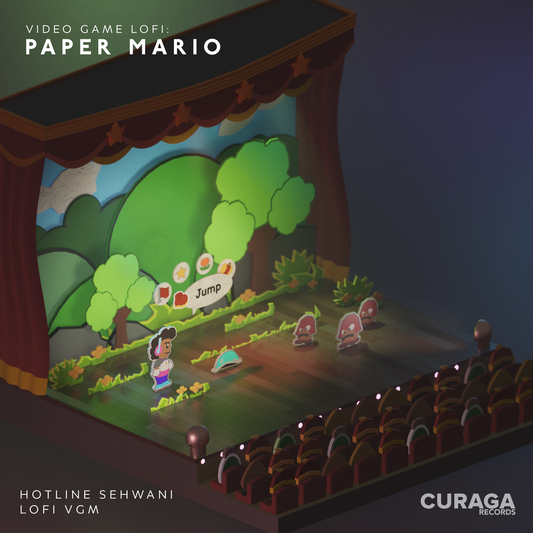 Video Game LoFi: Paper Mario-Hotline Sehwani Vinyl-Helix Sounds