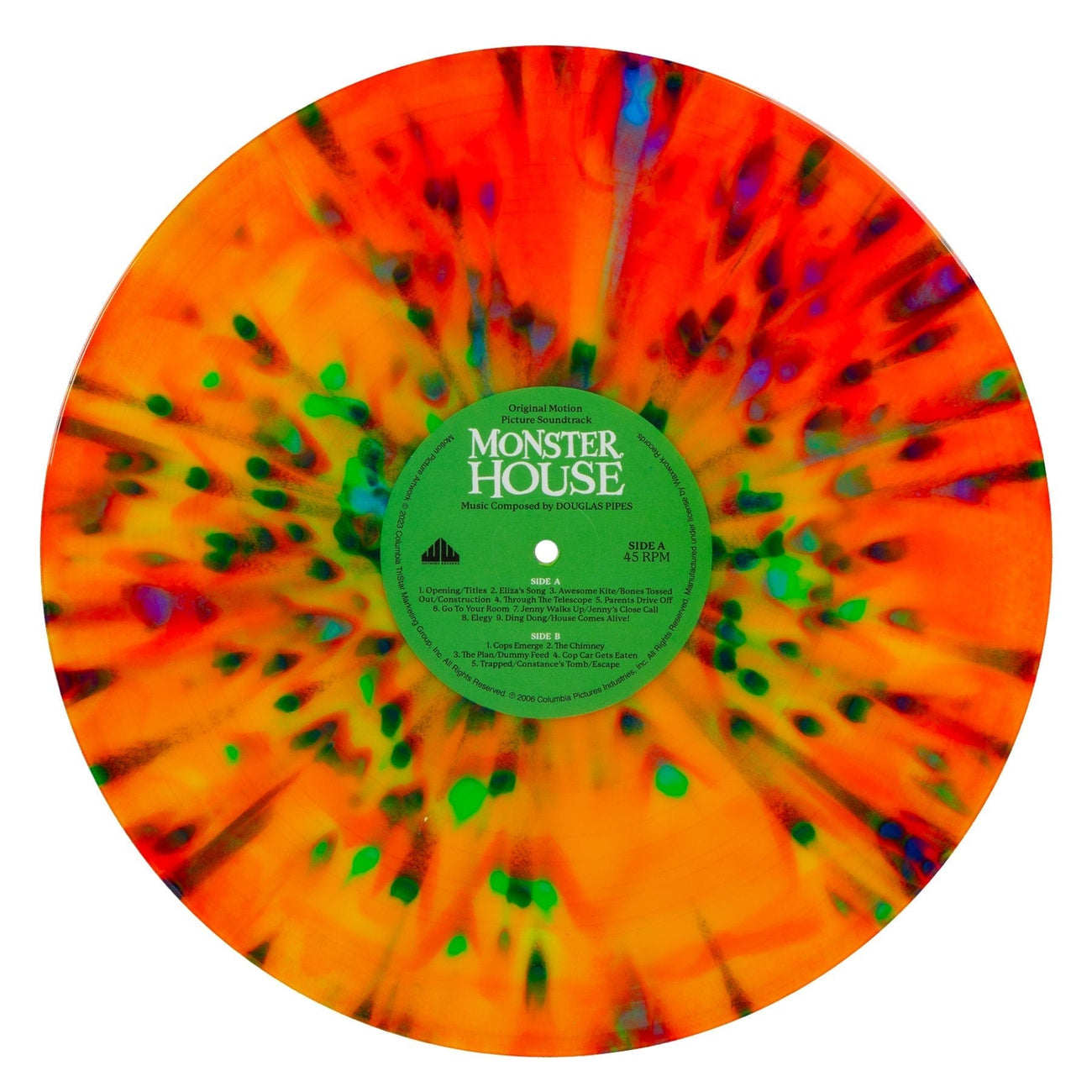 The Weeknd After Hours Vinyl UO Clear with Black Splatter - Young Vinyl