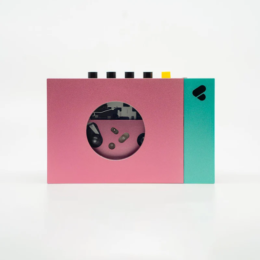 We Are Rewind - Portable Cassette Player w/ Bluetooth Pink
