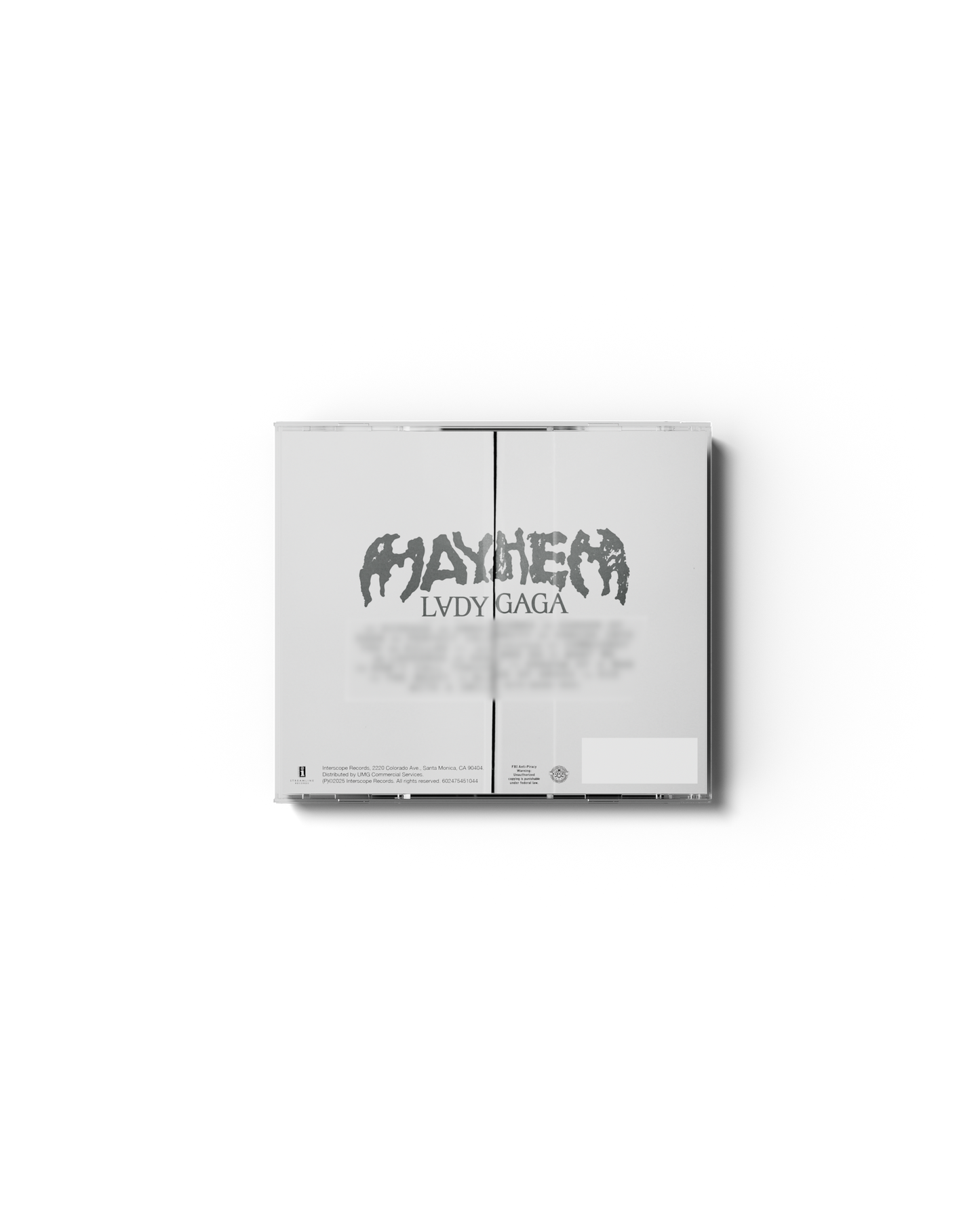 Mayhem-Lady Gaga on Standard Compact Disc-Helix Sounds