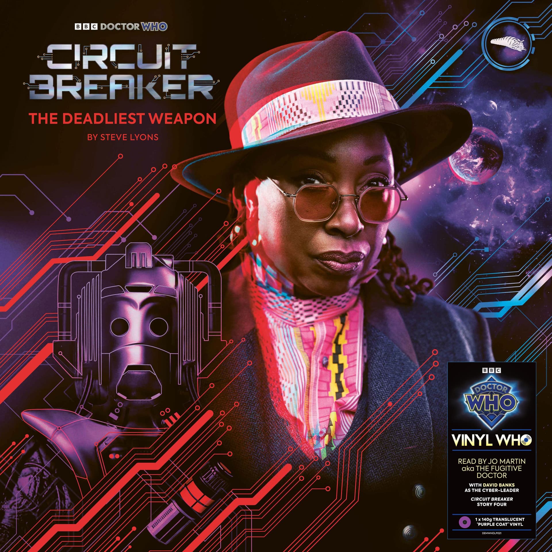 DEMWHOLP021 - Various Artists - Doctor Who - Circuit Breaker: The Deadliest Weapon (Soundtrack)