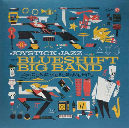 Joystick Jazz Vinyl Soundtrack Vol. 2-The Blueshift Big Band Vinyl-Helix Sounds