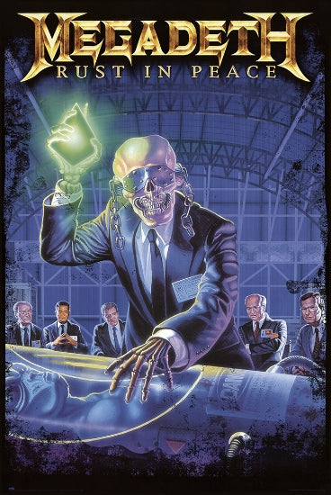Megadeath - Rust In Peace [Poster]-Helix Sounds