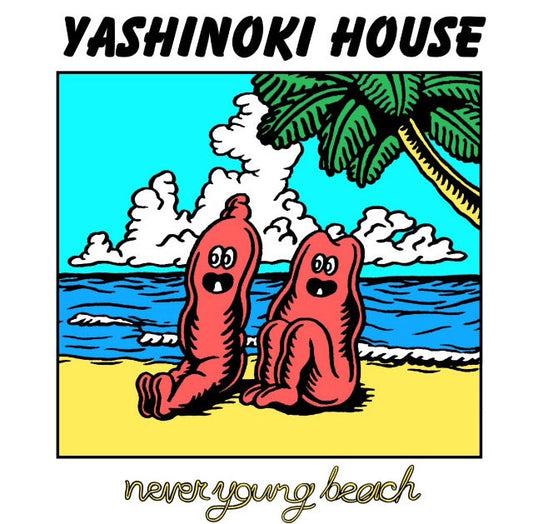 YASHINOKI HOUSE-never young beach on Black Vinyl-Helix Sounds
