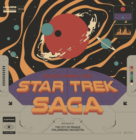 Music From The Star Trek Saga-The City of Prague Philharmonic Orchestra Vinyl-Helix Sounds