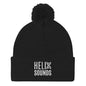 Helix Sounds Logo Pom-Pom Beanie