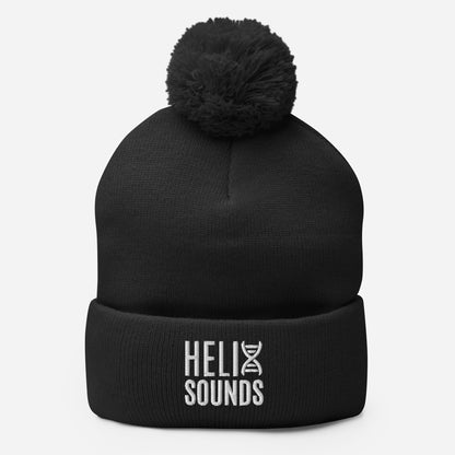 Helix Sounds Logo Pom-Pom Beanie