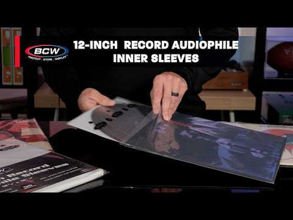 12-Inch Record Audiophile Inner Sleeves (Pack of 50)