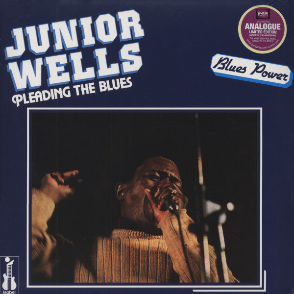 Pleading With The Blues-Junior Wells on Black Vinyl-Helix Sounds