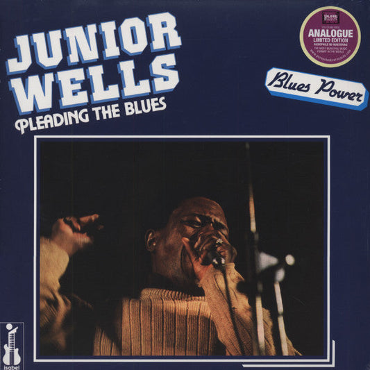 Pleading With The Blues-Junior Wells on Black Vinyl-Helix Sounds