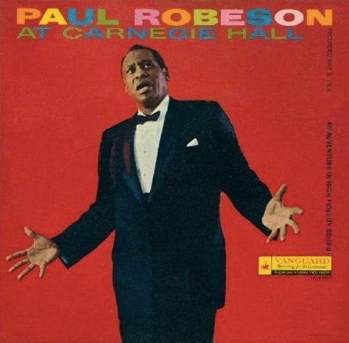 At Carnegie Hall-Paul Robeson on Black Vinyl-Helix Sounds