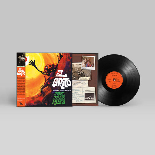 El Grito-Jorge López Ruiz on Black Vinyl-Helix Sounds
