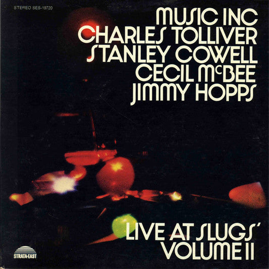 Live At Slugs' Volume Two-Charles Tolliver / Music Inc Vinyl-Helix Sounds