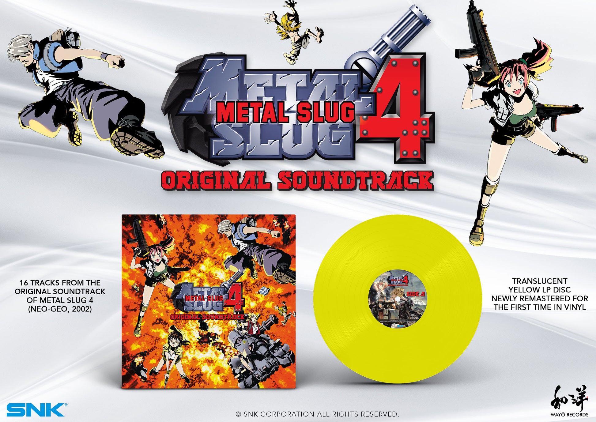 WAYOV022 - SNK Sound Team - Metal Slug 4 (Original Game Soundtrack)