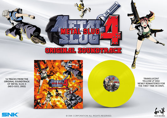 WAYOV022 - SNK Sound Team - Metal Slug 4 (Original Game Soundtrack)