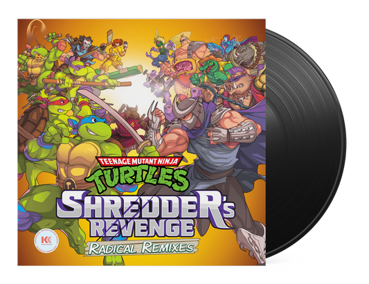TMNT Shredder's Revenge - Radical Remixes (Original Game Soundtrack)-Tee Lopes Vinyl-Helix Sounds