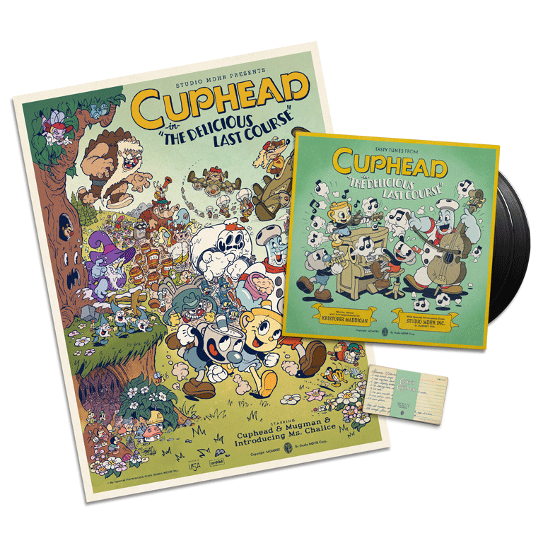 Cuphead: The Delicious Last Course Game Soundtrack Vinyl-Helix Sounds