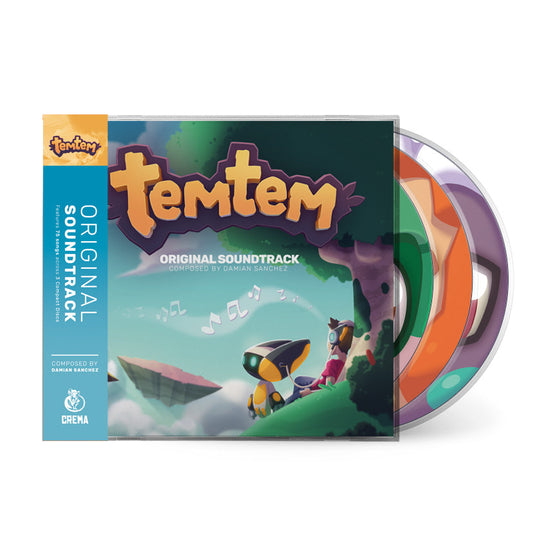 BSR050 - Damián Sánchez - Temtem (Original Video Game Soundtrack) CD
