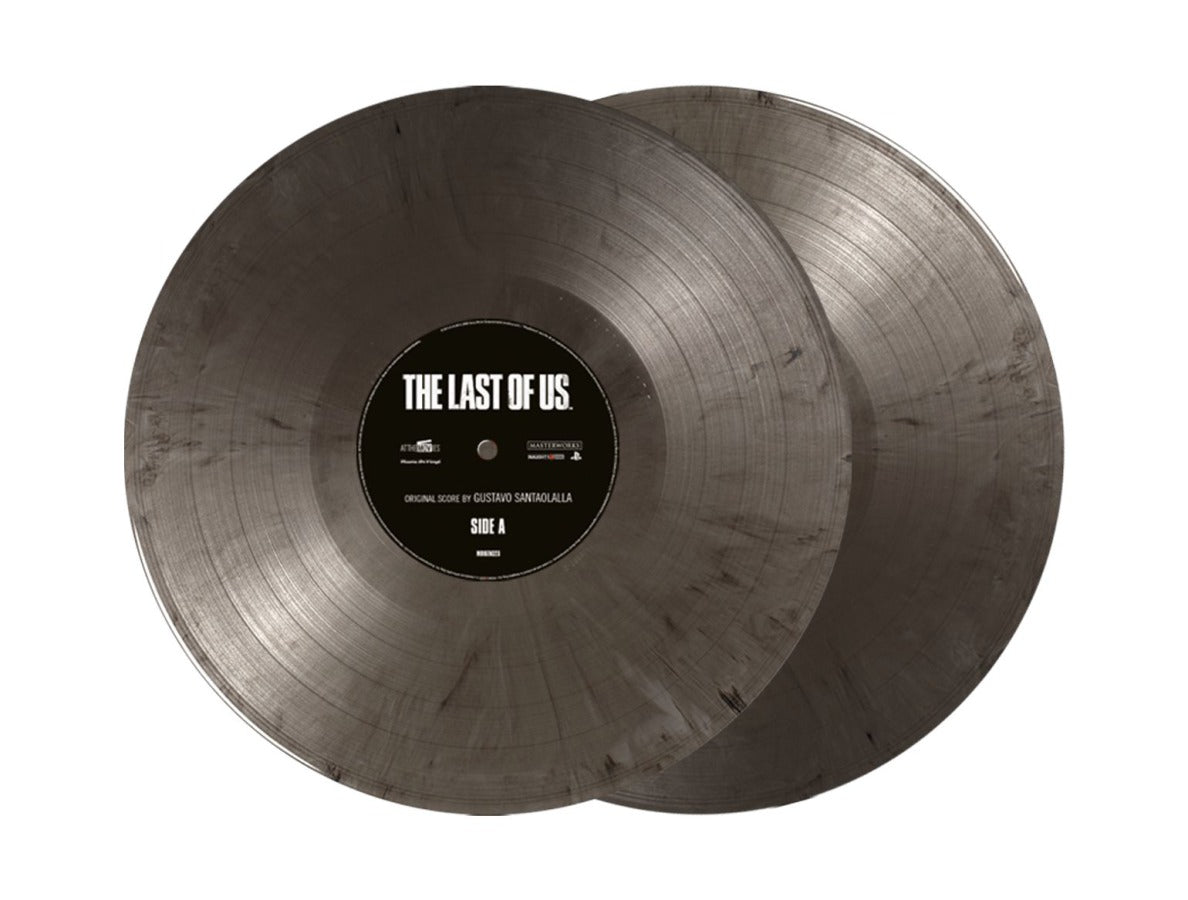 The Last of Us Part I Vinyl Record Soundtrack 2 hotsell LP Silver Black Marble Numbered