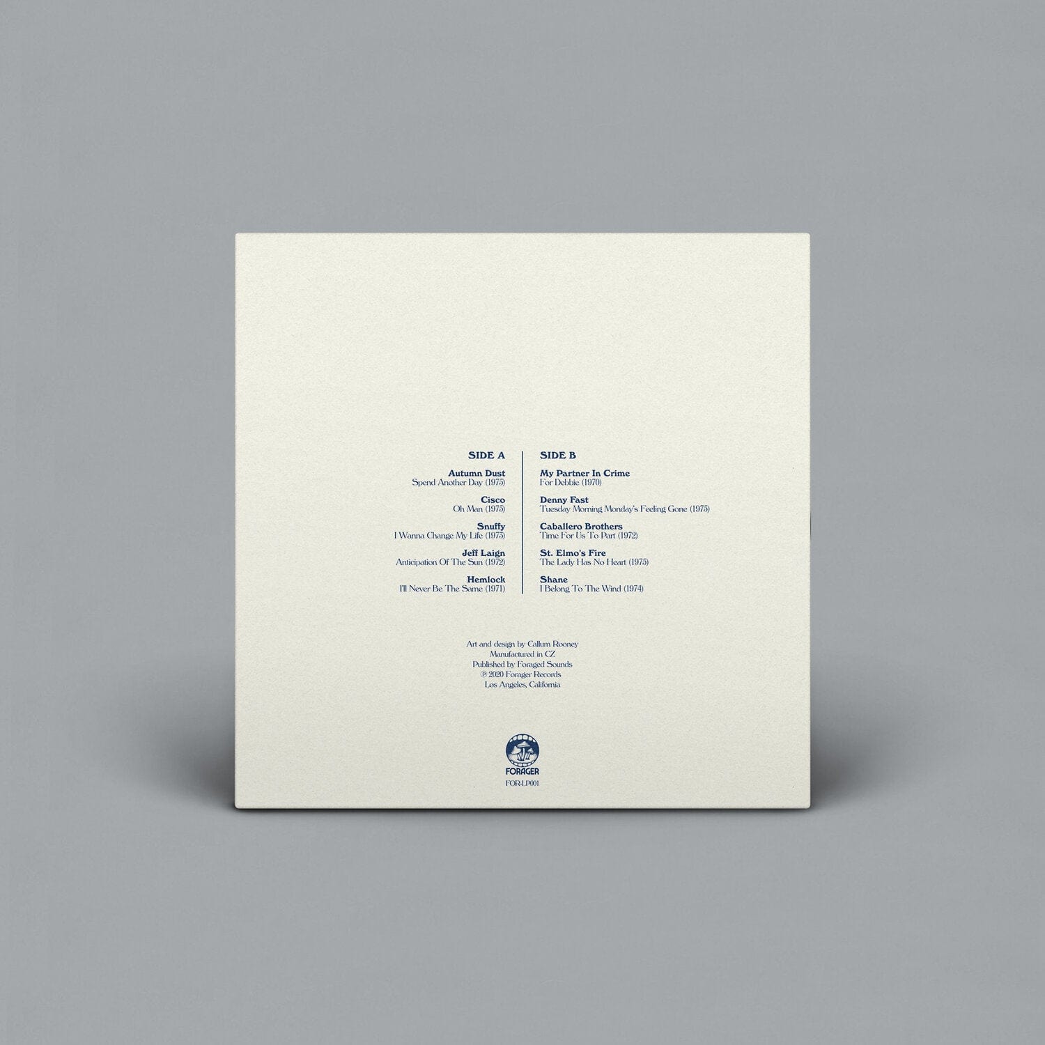 FOR-LP001 - Various Artists - Belong To The Wind