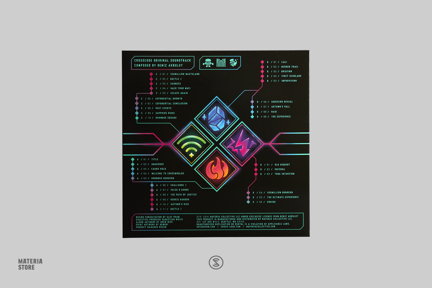 Materia Collective | Deniz Akbulut - CrossCode (Original Video Game Soundtrack)