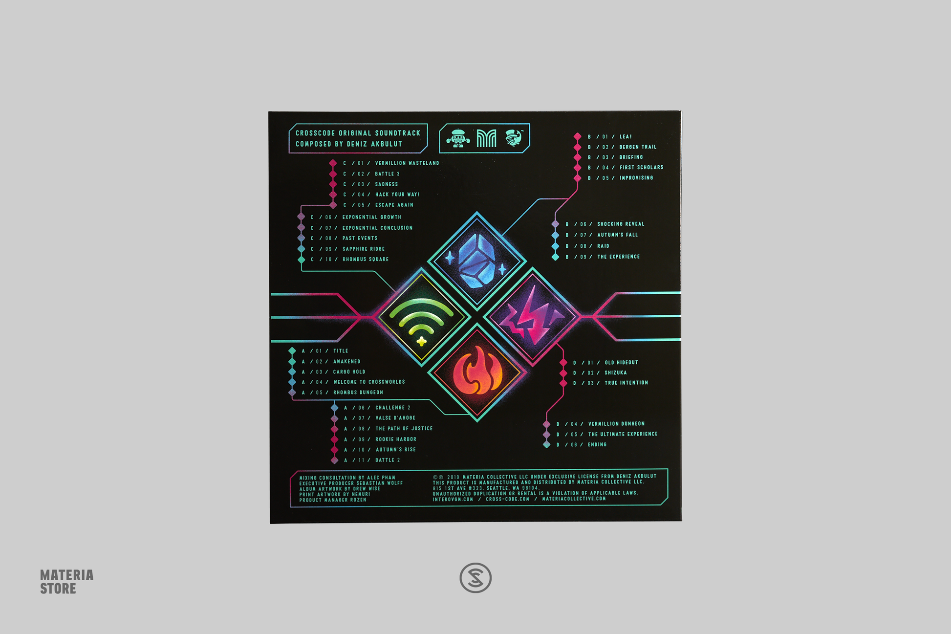 Materia Collective | Deniz Akbulut - CrossCode (Original Video Game Soundtrack)