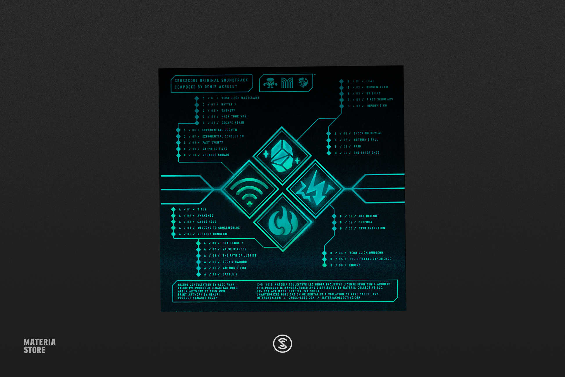Materia Collective | Deniz Akbulut - CrossCode (Original Video Game Soundtrack)