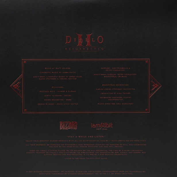 8BIT-8144 - Matt Uelmen - Diablo II: Resurrected - Video Game Soundtrack
