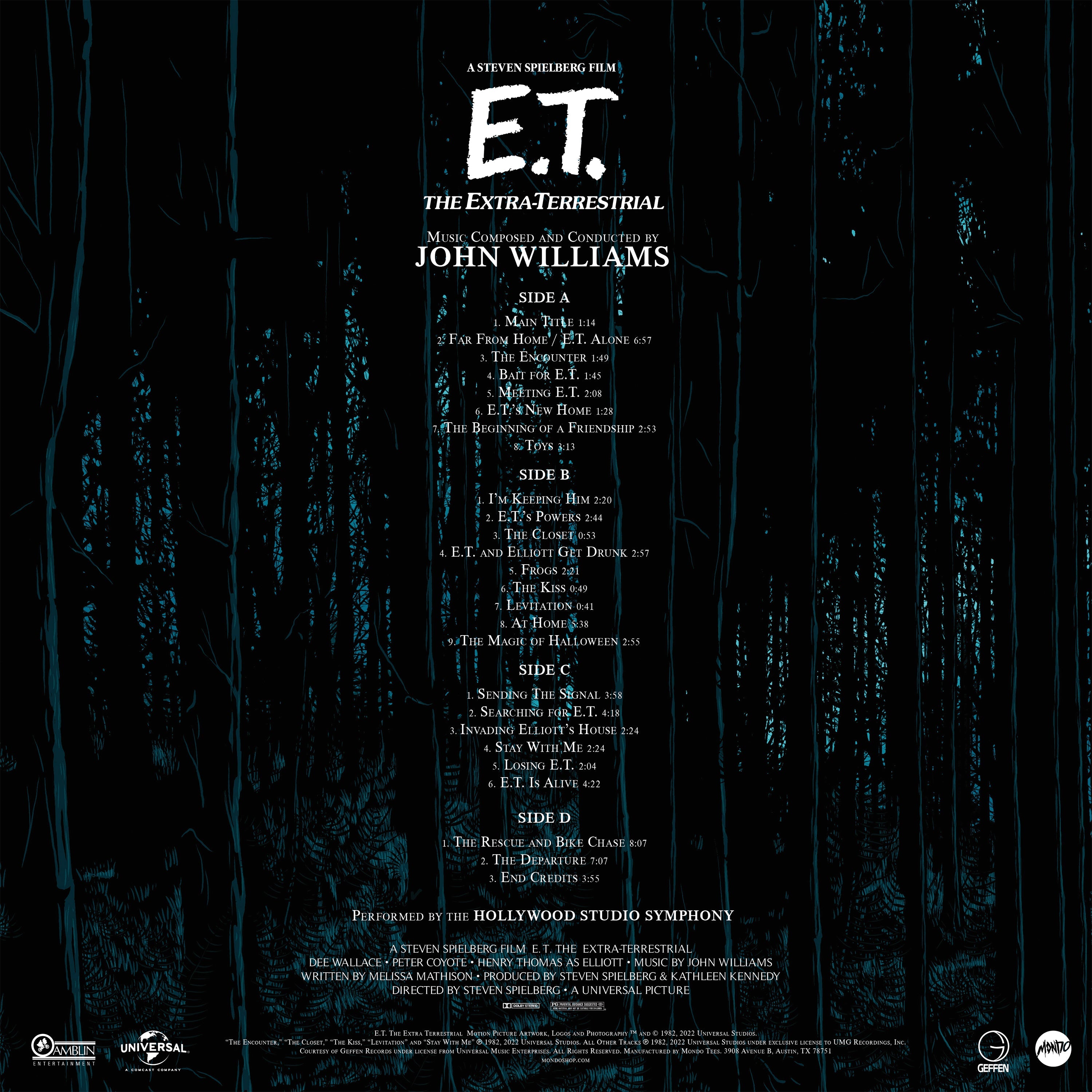 ET Movie high quality Soundtrack Vinyl Limited Edition