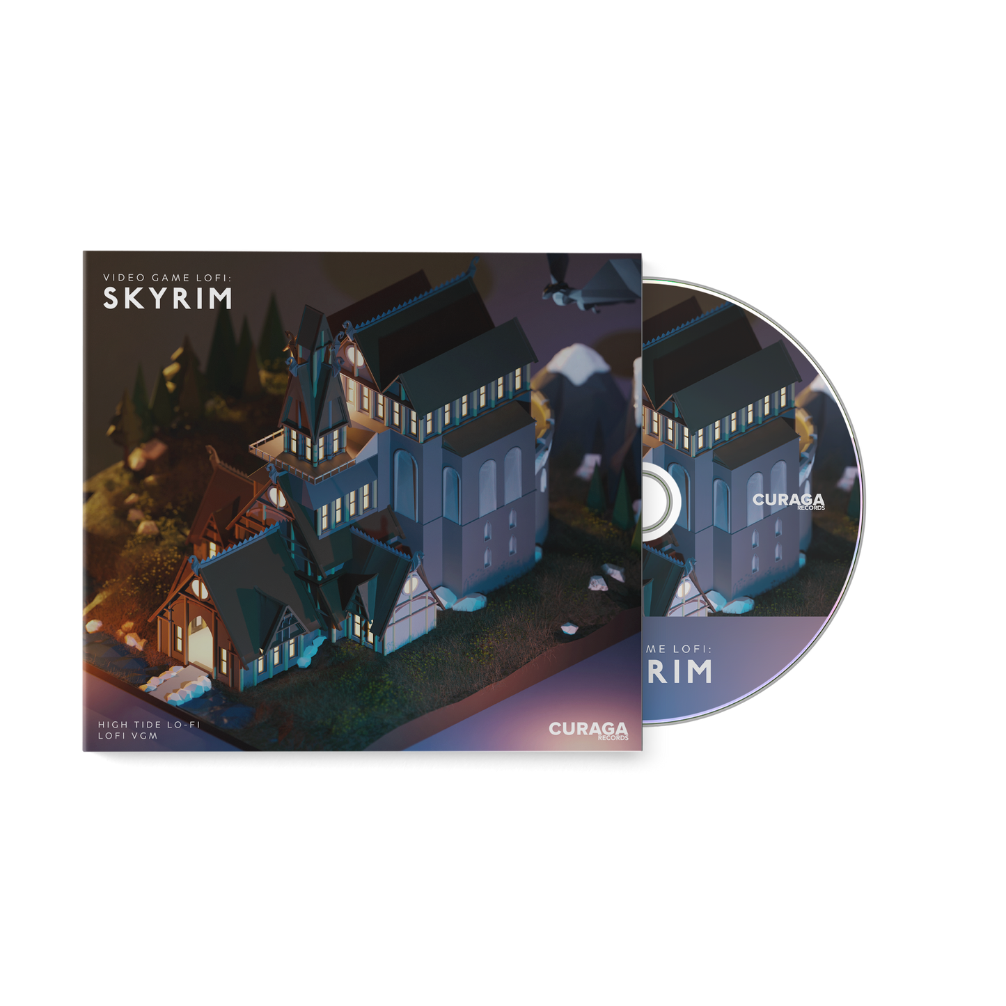 Curaga Records | High Tide Lo-Fi - Video Game LoFi: Skyrim - High Tide Lofi (Compact Disc)