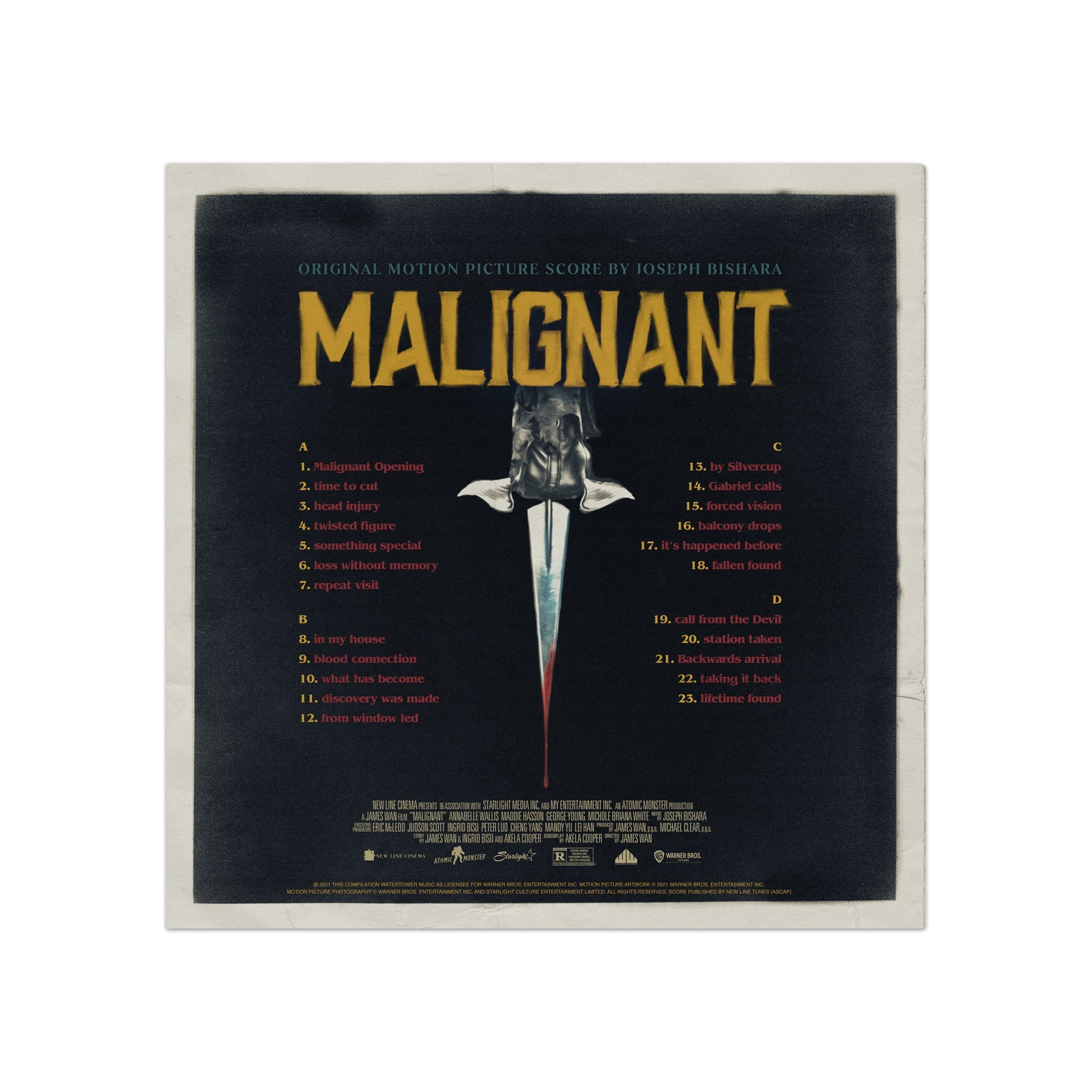 WW148 - Joseph Bishara - Malignant Original Motion Picture Score