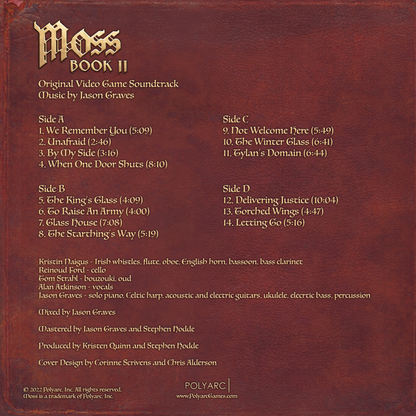 Moss: Book II (Original Game Soundtrack) - Jason Graves | Helix Sounds