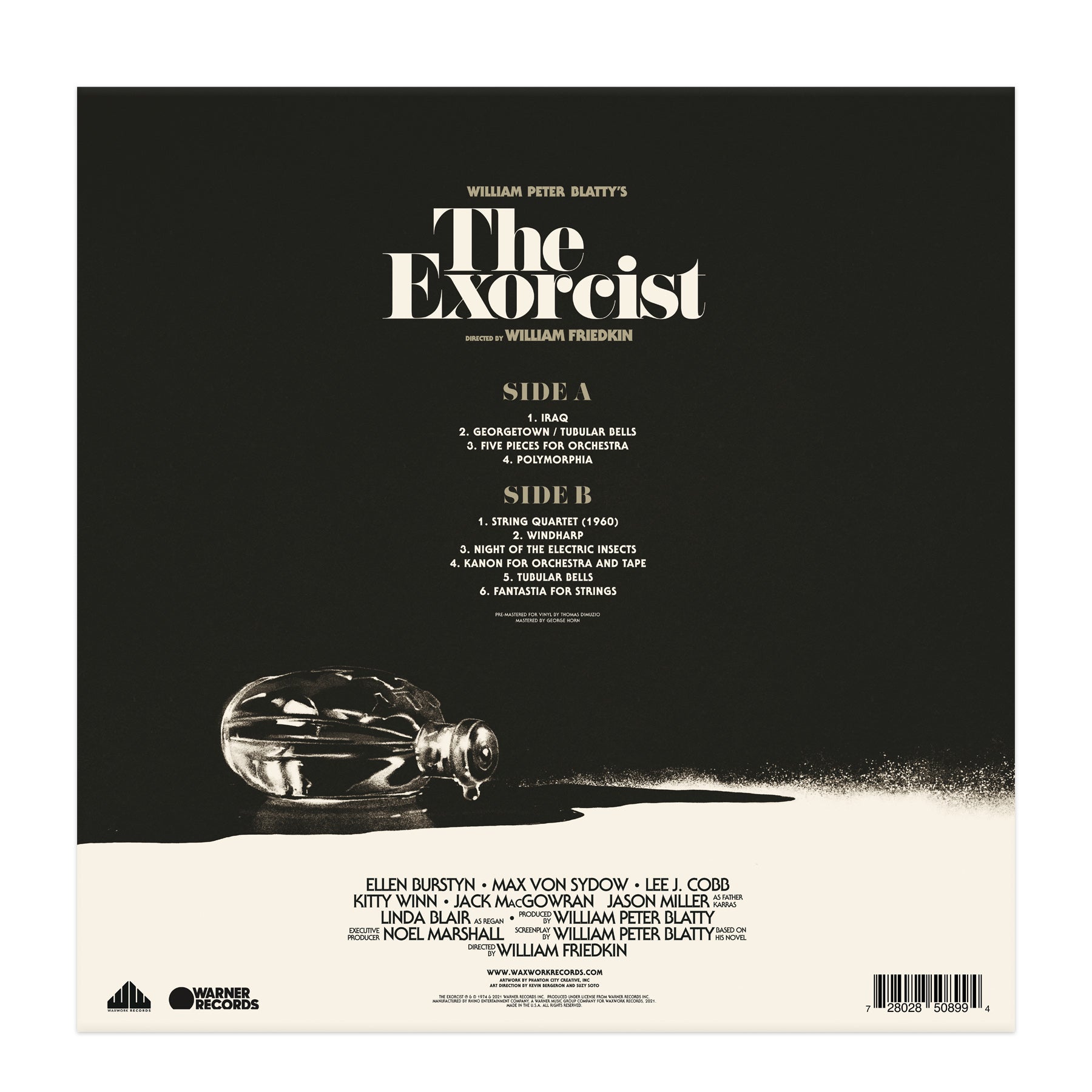 The Exorcist (Original Motion Picture Soundtrack) Vinyl-Helix Sounds