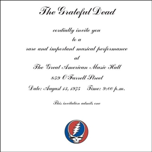 Grateful Dead: One From The Vault: Live at the Great American Music Hall, San Francisco 8/13/75 - Grateful Dead | Helix Sounds