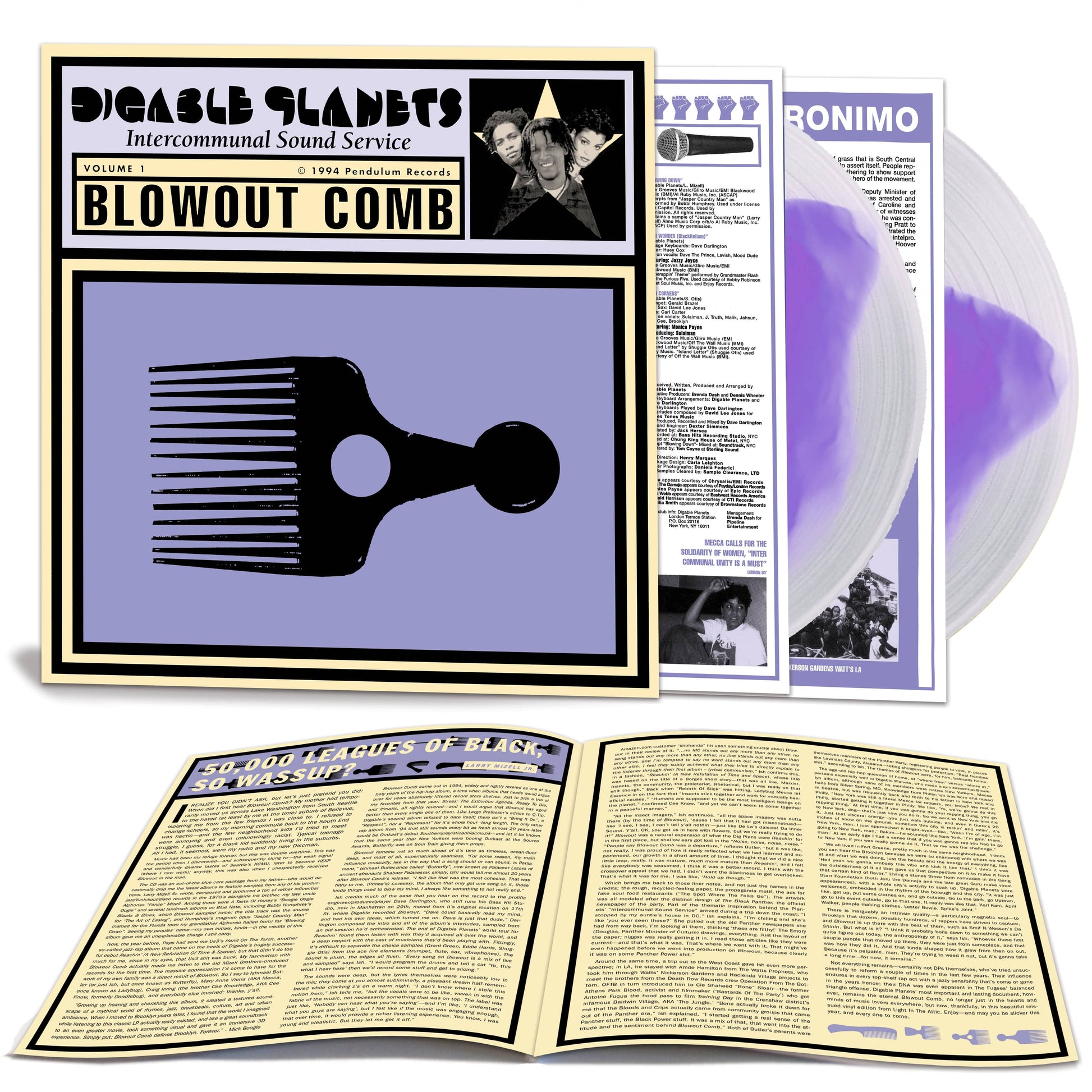 Blowout Comb - Digable Planets | Helix Sounds